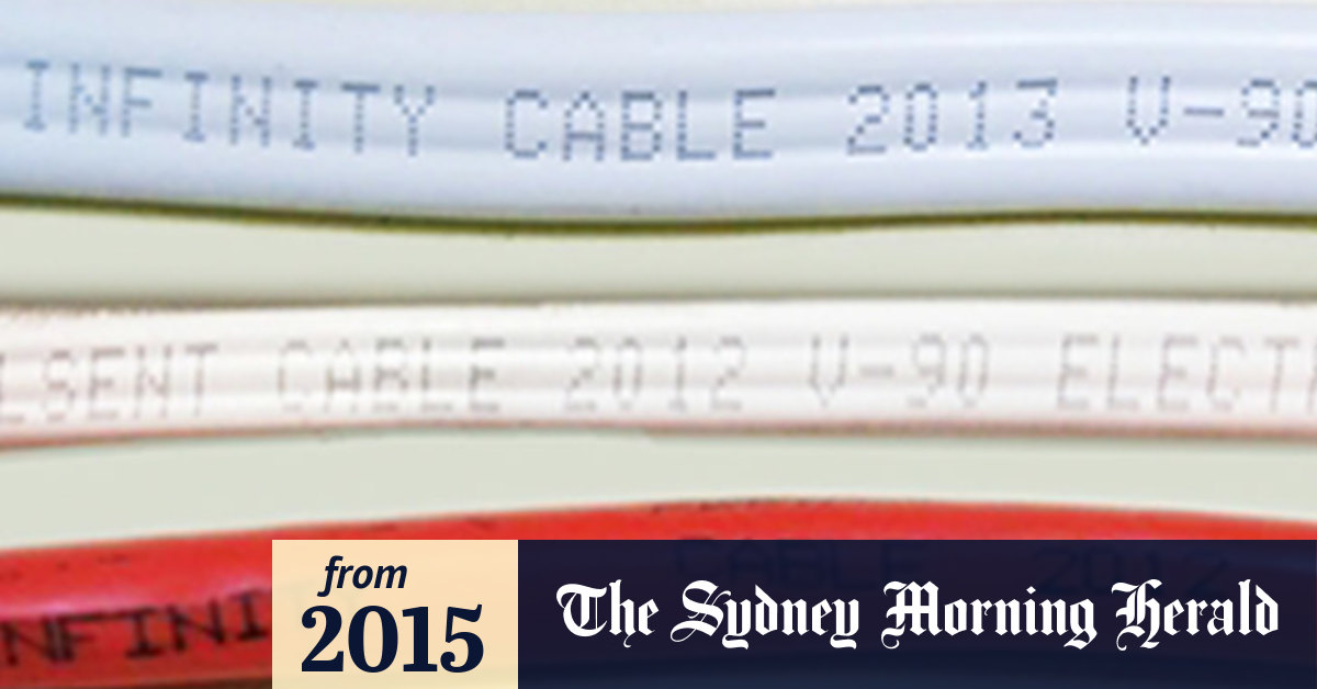 Video ACCC Infinity electrical cable recall
